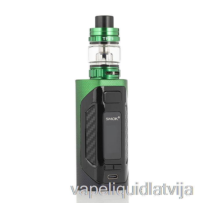 Smok Rigel 230w Starta Komplekts Melns Zaļš Vape šķidrums